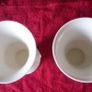 Pair Of Aynsley Little Sweetheart Pattern Two Handled Bone China Gold Gilt Vases Made In England Image 5