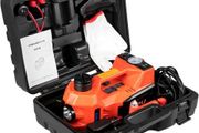 12V DC 5T Automatic Car Jack Electric Car Repair Tool Kit Car Electric Jack, Electric Hydraulic Floor Jack with Safety Hammer, Battery Clamp (FREE SHIPPING)