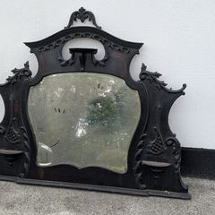 Fireplace mirror - mantelpiece