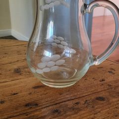 Glass pitcher