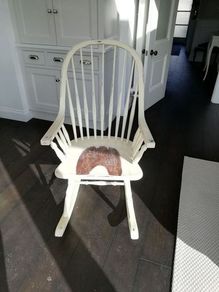 Laura Ashley Bramley Cream Rocking Chair