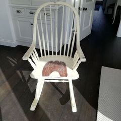 Laura Ashley Bramley Cream Rocking Chair