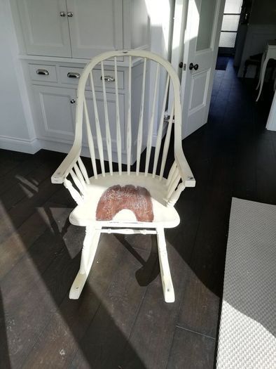 Laura Ashley Bramley Cream Rocking Chair