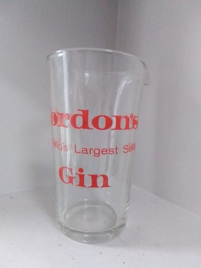 Gordons Gin Glass Jug