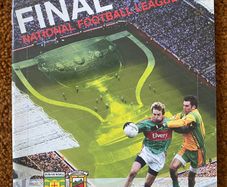 2007 Donegal v Mayo - GAA Allianz Football League Programme