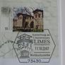 Ancient original Roman coin in UNESCO stamp cover Image 3