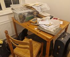 Table and chair
