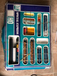 Rare Vintage Jouef HO Scale Model Train Job Lot - 5 Locos, 3 CIE Carriages, Boxed