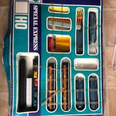 Rare Vintage Jouef HO Scale Model Train Job Lot - 5 Locos, 3 CIE Carriages, Boxed