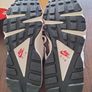 Nike Huarache trainers size 4.5, white black and red Image 3