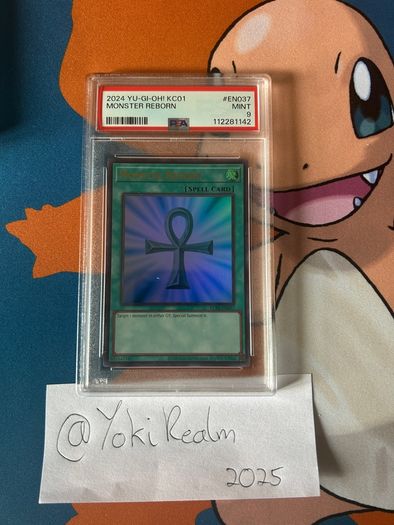 YuGiOh! Monster Reborn PSA 9 | KC01 Japanese Art in the TCG