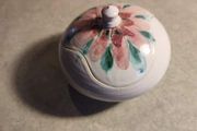 A Lovely Trinket Pottery Dish And Lid.