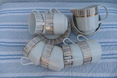 Arklow Pottery Gilded Set x 10 Pieces