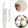 NEW SALE | Macrame Wall Hanging with LED Light,Moon Dream Catcher Woven Tapestry Bohemian Home Decor Wedding Party Ornaments Craft Gifts Image 5