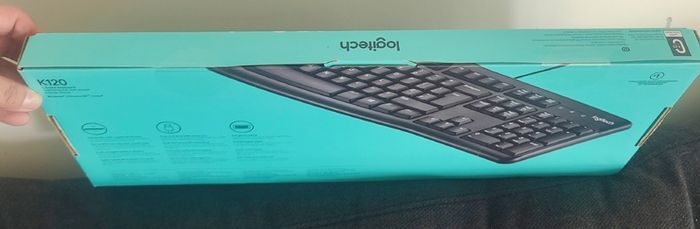 QUICK SALE (Brand New): Logitech K120 USB Corded Keyboard - Collection D13