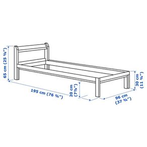 IKEA  single bed + mattress