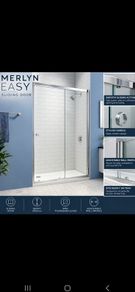 Merlyn sliding shower doors chrome see below for prices