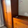 Nursery furniture: 3 piece set- Mia Cotbed, wardrobe and chest of drawers + Clevamama mattress Image 9