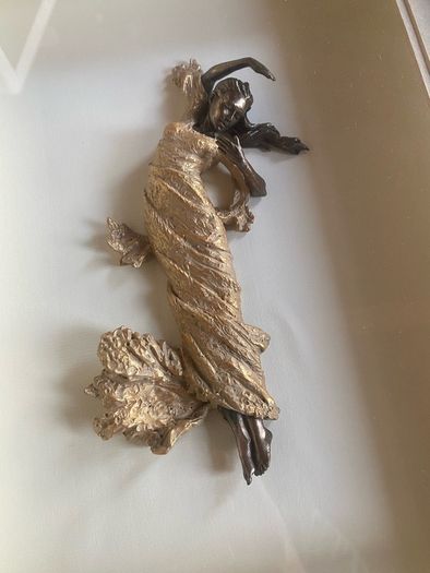 Carl Payne Sculpture Grace Figurine in Frame