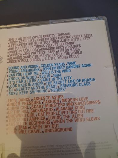 3CD David Bowie - The Platinum Collection