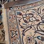 Rare large authentic Persian Nain Rug. silk and wool Image 3