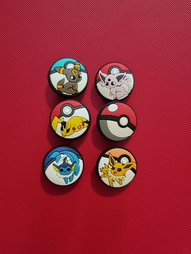 Pokemon Pokeball Eeveelution Shoe Charms for Crocs Bundle 7
