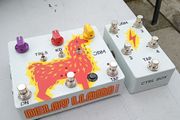 Jam Pedals Delay Llama Xtreme and CRTL box