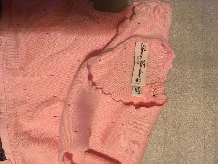 Pomme Framboise Paris Baby Dress, size-3 month