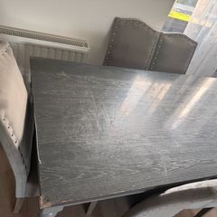 large Dinning Table with six chairs