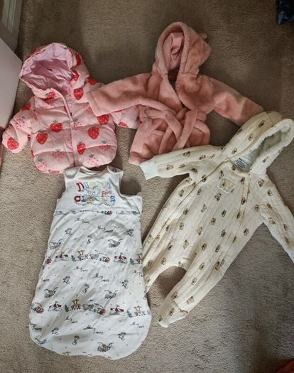 3-6 months baby girl bundle x 57 items