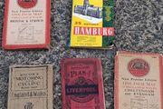 5 X Vintage Maps