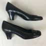 Areosoles Ladies Black Mid Heel Court Shoes Size 8 Unworn Image 7