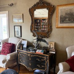 Large Ornate French/Rococo Style Wall Mirror. Gold/Bronze Finish