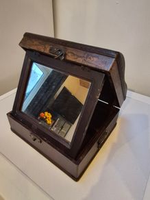 Vintage Wooden Jewellery Box