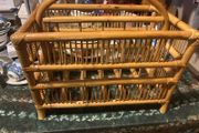bamboo magazine holder