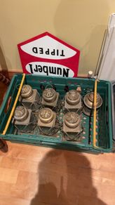 Vintage brass lanterns