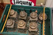 Vintage brass lanterns
