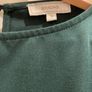 Rihoas Green Boat Neck Cutout Back Midi Dress Image 3