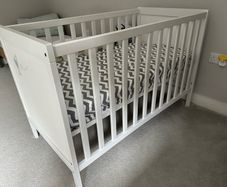 Ikea cot bed in very good condition. 60x120cm