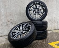 Genuine Volkswagen, Audi, Mercedes 18" Alloys & Tyres - Premium Tyres, Like New