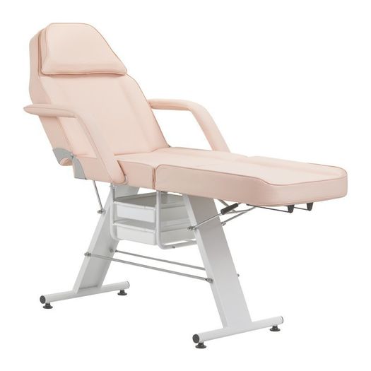 Beauty Bed With Drawers light pink cosmetic spa