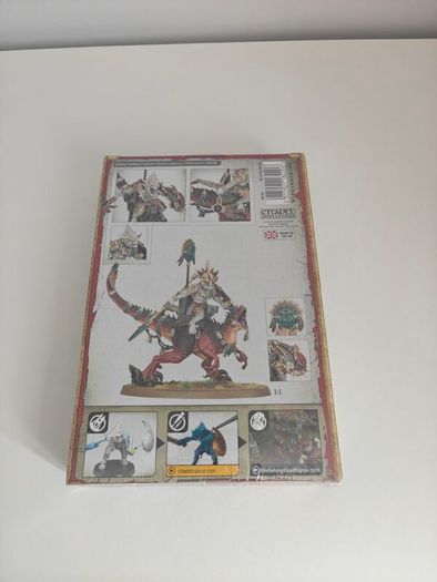 Warhammer - Seraphon - Saurus Scar-Veteran on Aggradon