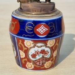 Gold Imari Hand Painted Japan Lighter