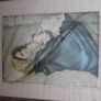 Beautiful Vintage Picture for Upcycling/Free Shipping Image 3