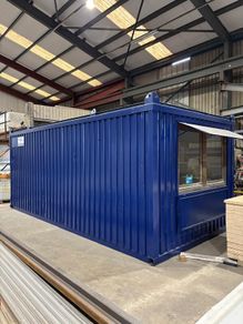 20ft x 10ft steel antivandal Kabin