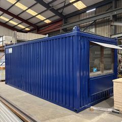 20ft x 10ft steel antivandal Kabin