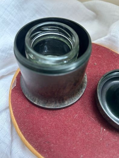 Art Deco Bakelite Desk Top Inkwell