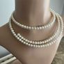 pearl necklace choker Image 4
