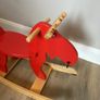 Kids wooden rocking horse Image 2