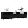 TV Cabinet Black 150x30x44.5 cm Engineered Wood Image 2